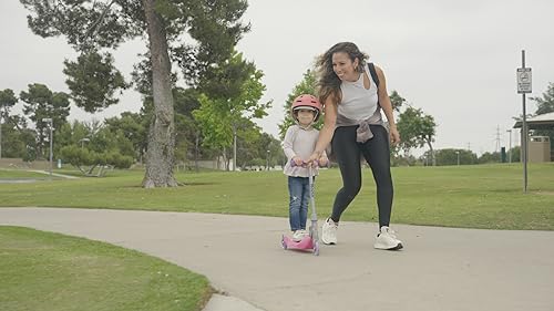 Razor Jr. Pink Folding Kiddie Kick Scooter - Frustration-Free Packaging