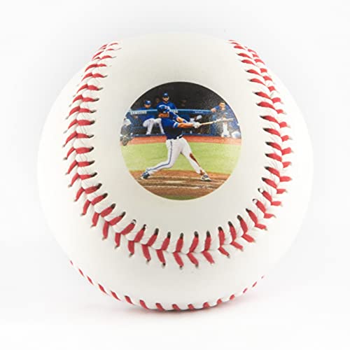 Personalized Photo Printed Baseball - Custom Gift for Dad