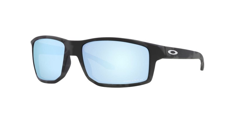 Oakley Man Sunglasses Matte Black Camo Frame, Prizm Deep Water Polarized Lenses, 61MM