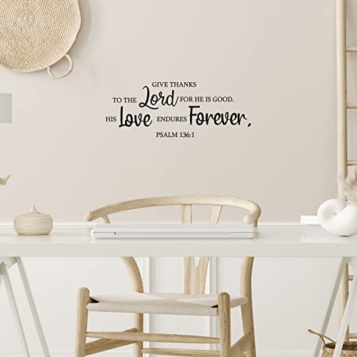 Bible Verse Wall Stickers - We Love Because He First Loved Us