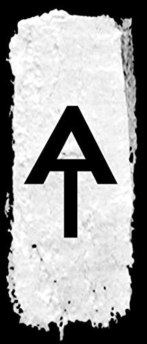 Black Appalachian Trail Vertical Blaze Sticker - 3x7 Inch