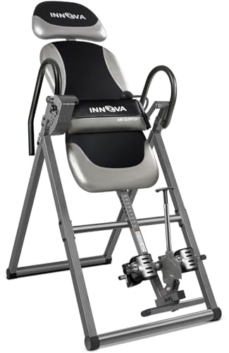 Inversion Table with Air Lumbar Support - ITX9900, Black/Gray