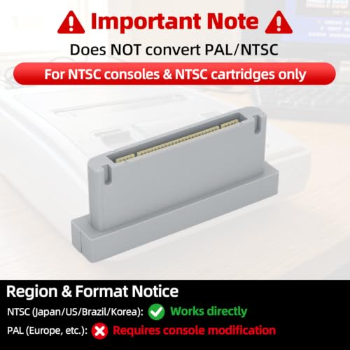 SNES & SFC Cartridge Slot Adapter - Supports Enhancement Chips