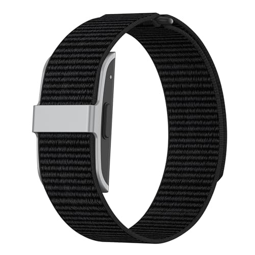 Hume Band Replacement Strap 1.0 - Nylon Loop Wristband - Black