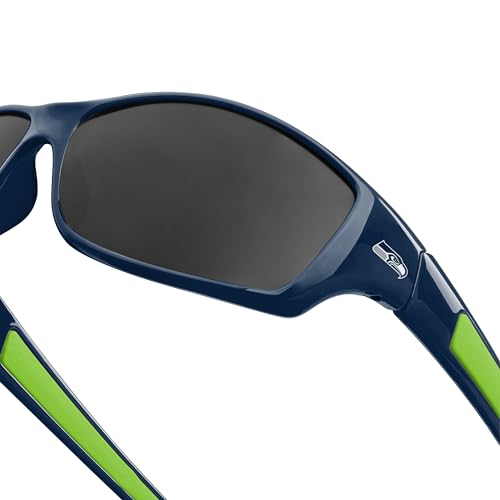 Seattle Seahawks Team Logo Athletic Sunglasses - One Size