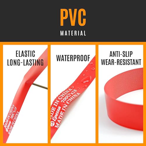 Bicycle Rim Strip Tape - Fits 26 Inch Rims, PVC Material
