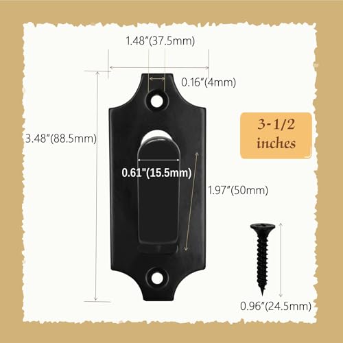 European Mount Skull Hanger with Silicone Protector - Stainless Steel - Black