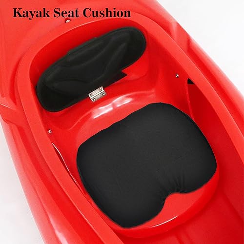 Omoojee Blue Kayak Seat Cushion Gel Anti-Slip Long Sitting Boat Canoe Pad
