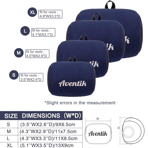 Neoprene Fishing Reel Cover - Protects Trolling Reels 800-6000 Series