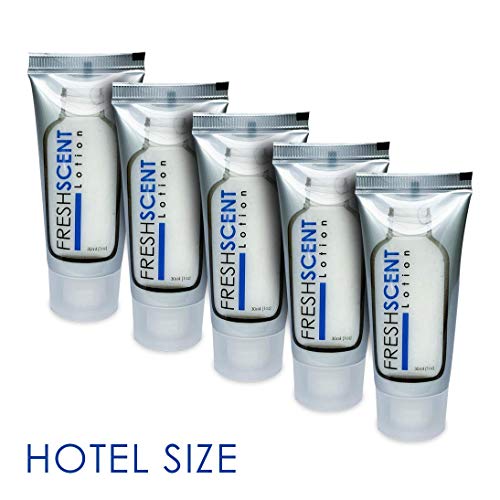 Freshscent 1oz Hotel Travel Size Lotion Pack of 100 - Bulk Hospitality Amenities