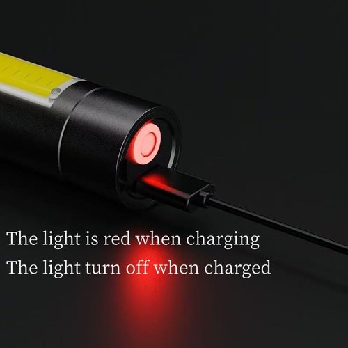 Darlur 5Pack Mini Small Pocket LED Flashlight，USB Rechargeable High Lumens Bright Powerful EDC Flash Lights，Aluminum Handheld Flashlight for Home, Emergency, Camping, Dog Walking, Bulk Gifts for Kids