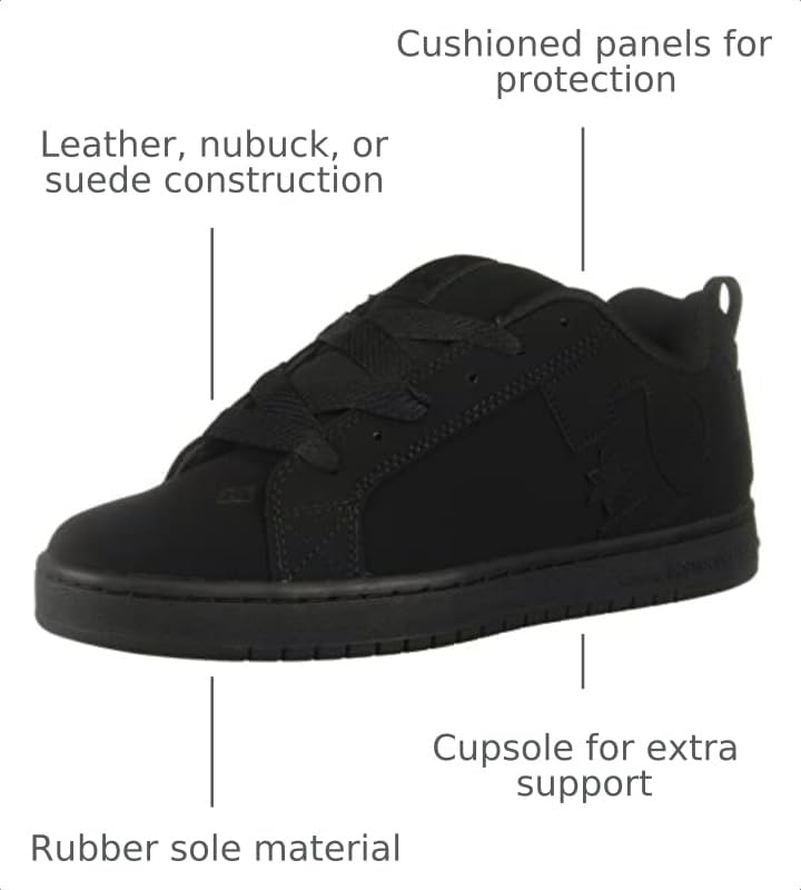 Men's Low Top Skate Shoes - DC Court Graffik Sneakers