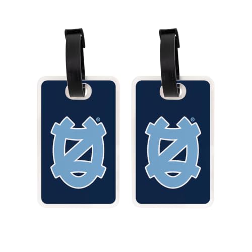 Acrylic Luggage Tag - UNC Tar Heels - Pack of 2 - A