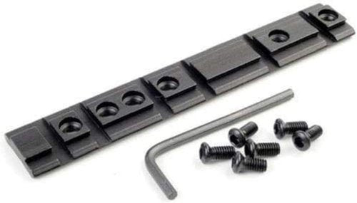Gotical Ruger 10/22 Weaver and 3/8" Dovetail Mount Dovetail Predrilled Receiver Ruger Rail Mount Adapter (Rail & Red/Green Dot Sight)