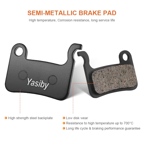 High-Performance Disc Brake Pads - 4 Pairs with Installation Tools