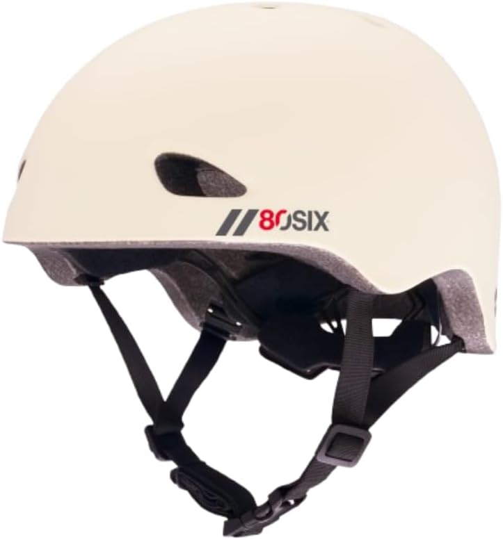 80SIX E-Ride Helmet - LED Light for Youth & Adults | Adjustable Bike Helmet for E-Bike, Skateboarding & Outdoor Sports