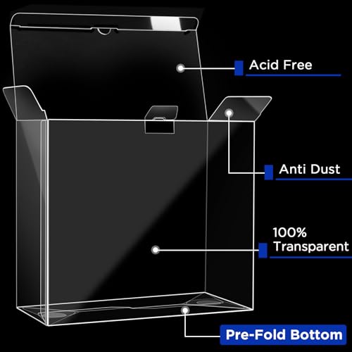 Elite Trainer Box Protector Case - 4 Pack, Transparent Storage