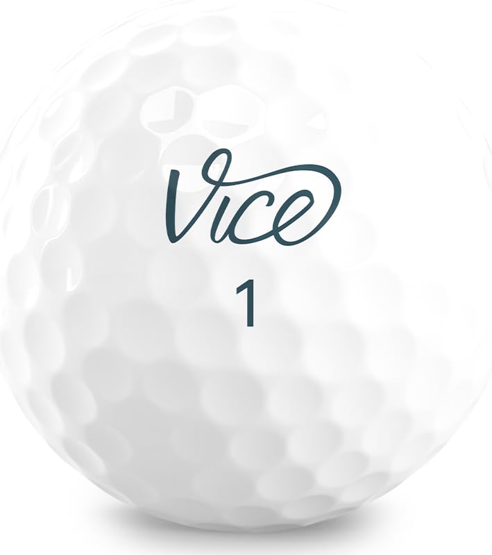 Vice Tour Golf Balls - 3-Layer Design for Distance & Control