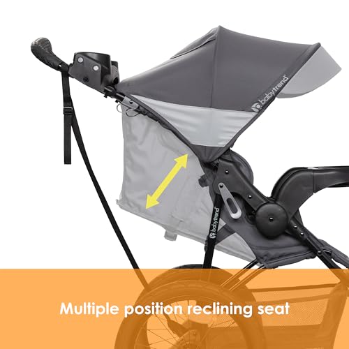 Jogging Travel System with LED Lights - Dash Grey