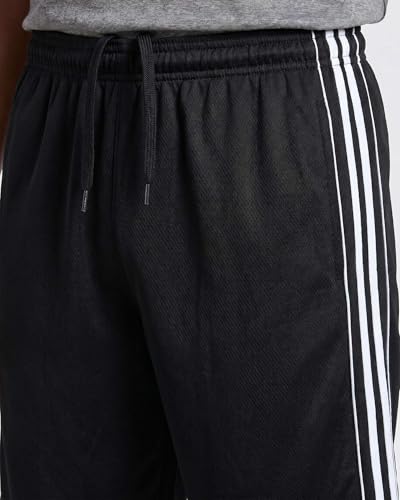 Boys' Mesh Athletic Shorts - 5 Pack, Quick Dry, Large