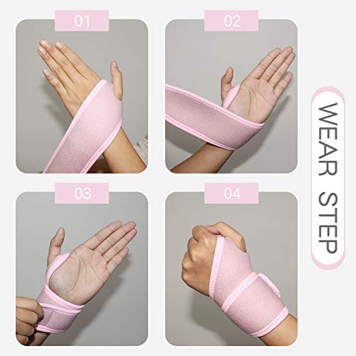 2Pack Version Profession Wrist Support, Adjustable Strap Reversible