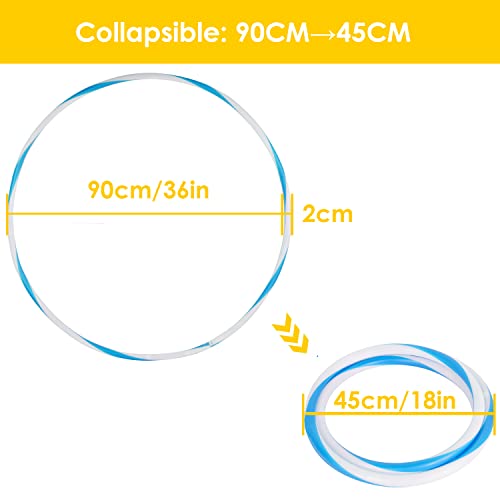 LED Light Up Hoop - 36 Inch Color Changing Fitness Hoop