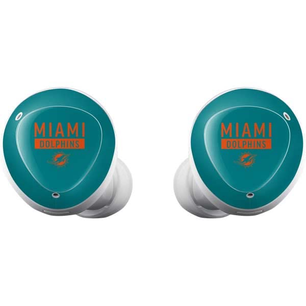 Miami Dolphins Galaxy Buds+ Skin - Teal Performance Series