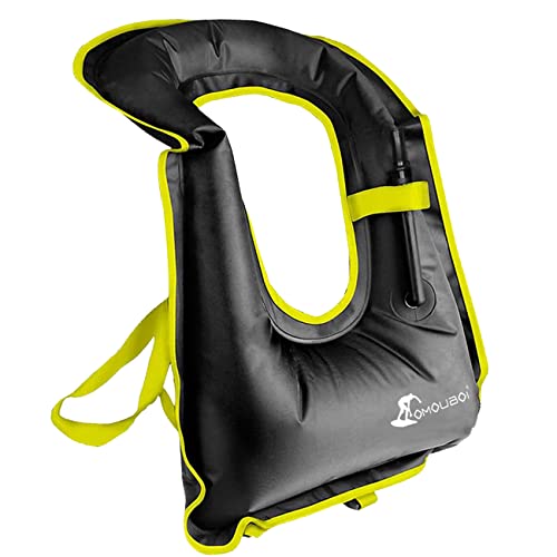 Willceal Inflatable Snorkel Vest for Adults — Water Sports Buoyancy Jacket