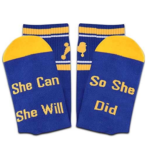 SGRho Sorority Socks - 2 Pairs of Comfortable and Stylish Socks