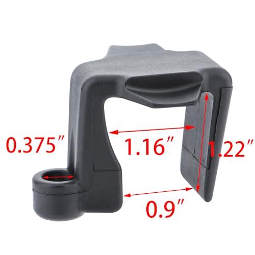 Boat Bumper Clips - Nylon Fender Hangers for Docking, 4 Pcs