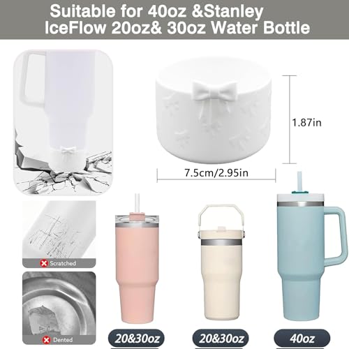 Stanley Cup Accessories Set - 30/40oz Tumbler - A2 White