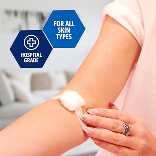 MED PRIDE Hypoallergenic Surgical Paper Tape 1 inch x 10 yards 12-pack
