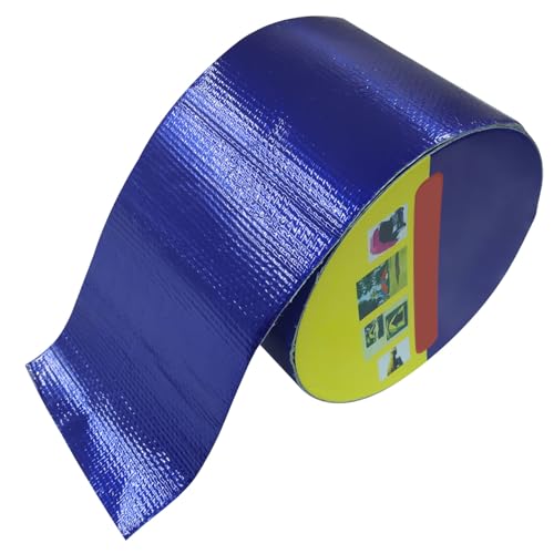 Heavy-Duty Waterproof Repair Tape - 3 Inch x 24.6FT, Blue
