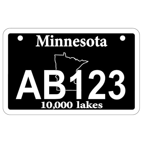 Personalized Rigid Metal ATV/UTV License Plate - Without Frame