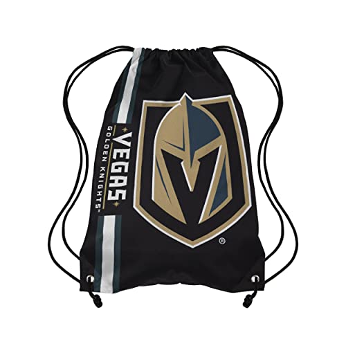 Las Vegas Golden Knights Big Logo Drawstring Backpack - One Size