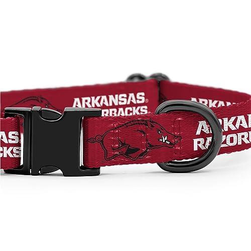 Arkansas Razorbacks Pet Collar - Officially Licensed, Large