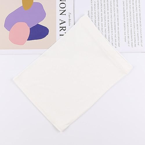 2 Pcs Women Solid Color Hijab Undercaps - White