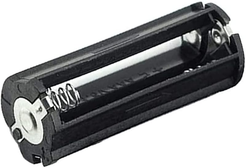 AAA Battery Holder Case - Flat Head Black - Pack of 2