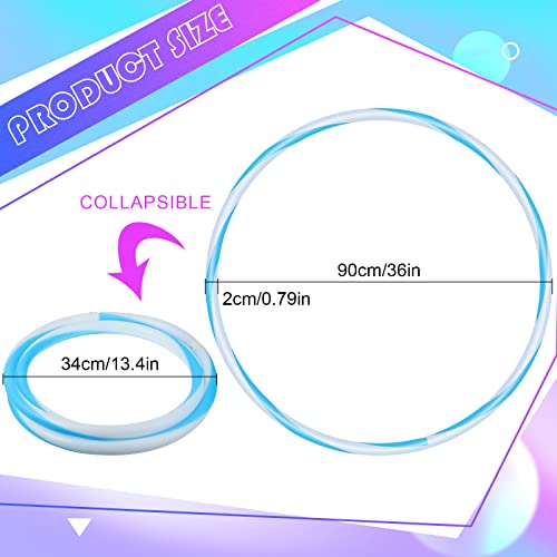 LED Glowing Exercise Hoop - 36 Inch Color Changing Fitness Hoop