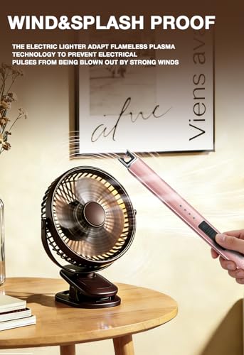 USB Rechargeable Electric Candle Lighter - Rose Gold