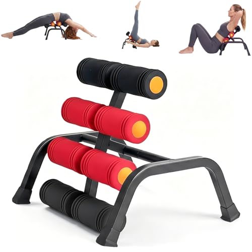 Mini Inversion Table for Back Pain Relief - Red