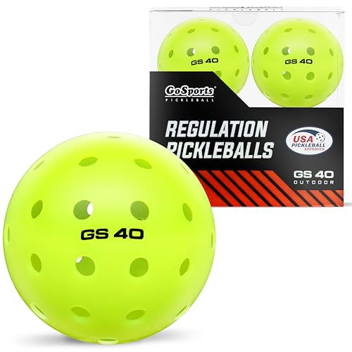 USAPA Certified Outdoor Pickleball Balls - 4 Pack Neon Green