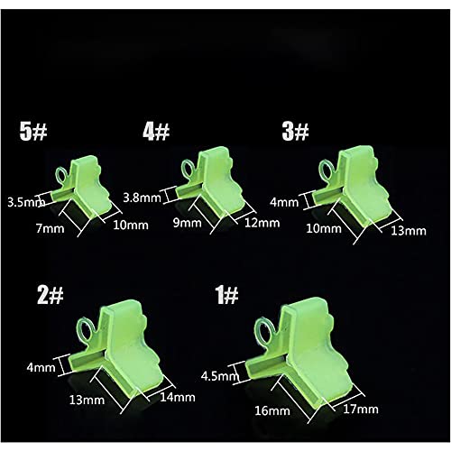 100 Pcs Fishing Treble Hook Covers - Safety Cap Protectors for Tackle