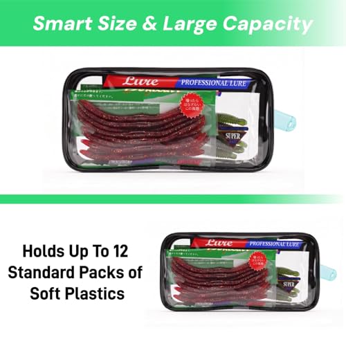 Fishing Tackle Storage Bags - Water-Resistant, Large Capacity (2 Pcs)