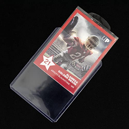 Easy Grip Card Sleeves with Tab - 100 Count for Standard Trading Cards