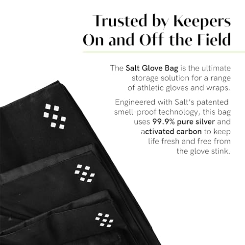 Salt Athletic Medium Smell-Proof Glove Bag with Odor Containment - Water-Resistant
