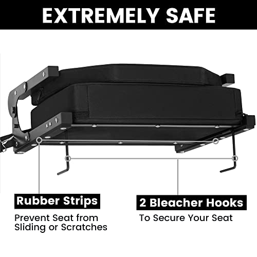 Portable Stadium Seats with Ultra Padded Back Support