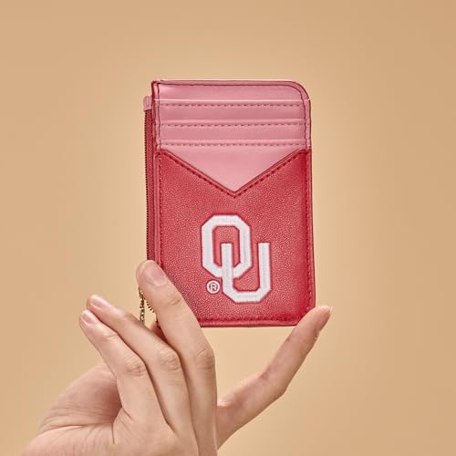 Oklahoma Sooners Slim Wallet with RFID Blocking - OU Red
