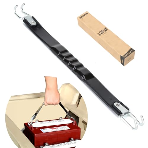 Golf Cart Battery Lifting Strap - Universal Deep Cycle Carrier - 1PC Black