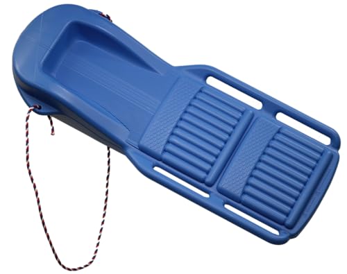Retro Racer Snow Sled - Durable Design, Cool Blue - 1 Pack